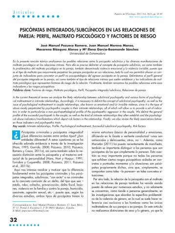 Pdf Español - Papeles del Psicólogo