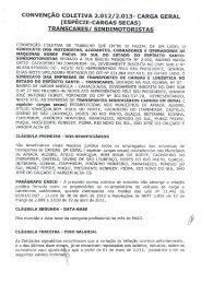 C.C.T Carga Geral 2012/2013 - transcares