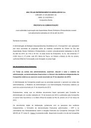 Ago - Proposta da Administração - Multiplan