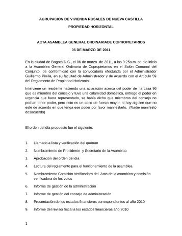 agrupacion de vivienda rosales de nueva castilla propiedad ...