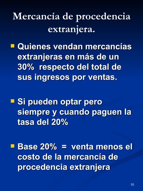 Quienes NO pueden tributar en Repecos - FEyRI