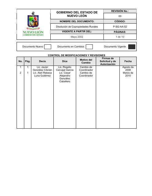 Dirección de Asuntos Agrarios-Disolución de Copropiedades Rurales