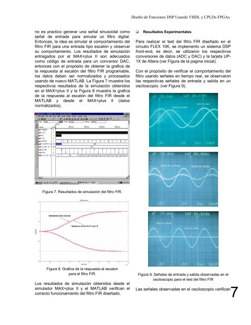 Diseño de Funciones DSP Usando VHDL y CPLDs-FPGAs