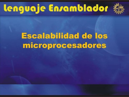 Escalabilidad de los microprocesadores
