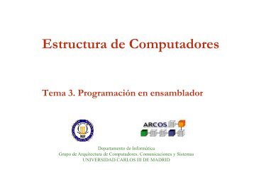 Tema 3 - OCW - UC3M - Universidad Carlos III de Madrid