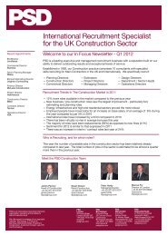 Construction Newsletter Dec 11.indd - PSD Group