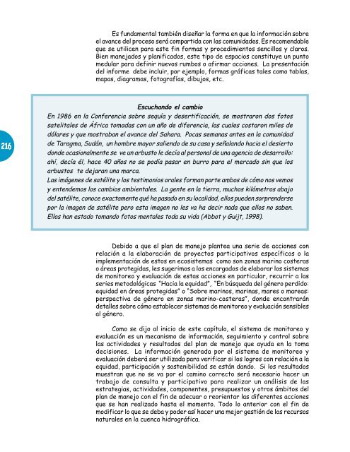 Sistema de monitoreo y evaluación sensible al género - Preval