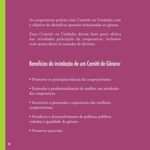 Gênero, Cooperativismo e Associativismo - Ministério da Agricultura ...