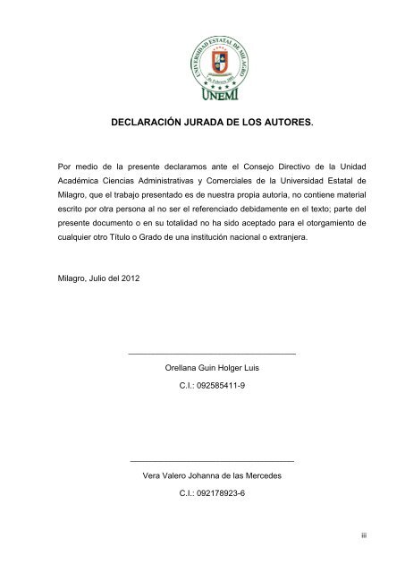 tesis final.pdf - Repositorio de la Universidad Estatal de Milagro