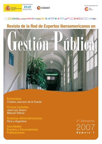 Nº1 Revista digital de la REI en Gestión - Fundación CEDDET