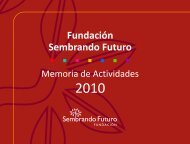 Tripa Memoria Actividades-201... - Fundación Sembrando Futuro