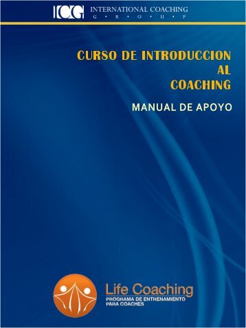 curso de introducción al coaching manual de apoyo