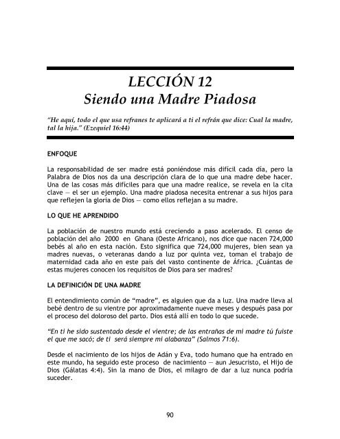 la vida familiar.pdf - Megapagina Pentecostales del Nombre