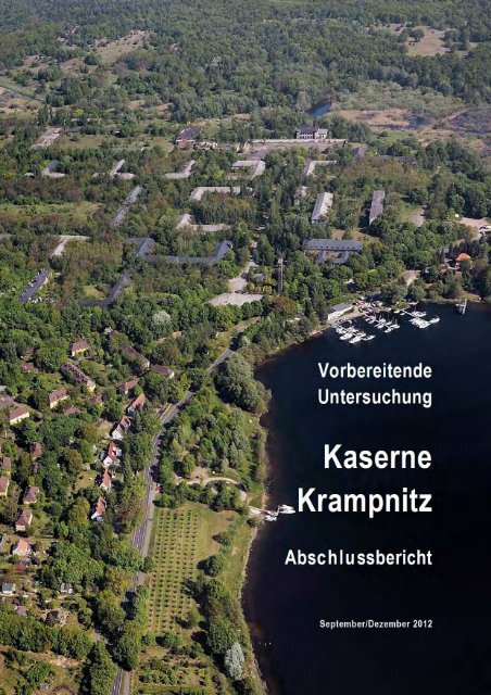 Vorbereitende Untersuchung Kaserne Krampnitz Teil 1 - Potsdam