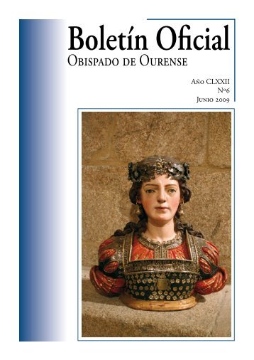 Boletín Oficial del Obispado de Ourense - Junio 2009 - Diocese de ...