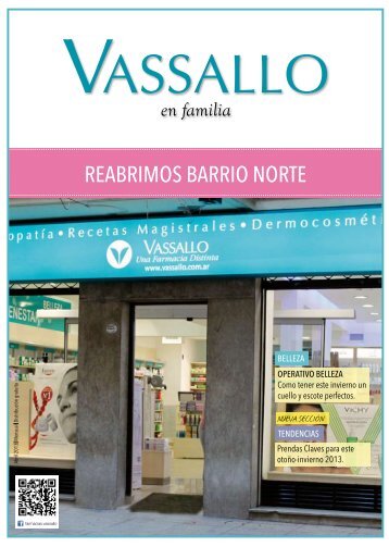 reabrimos barrio norte - Farmacia Vassallo