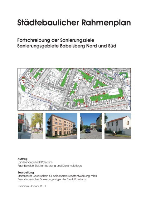 Rahmenplan Sanierungsgebiete Babelsberg Nord und ... - Potsdam