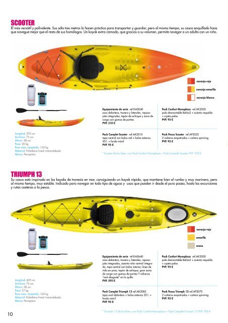 Catálogo 2013 - Omei - Kayak