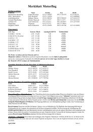 Merkblatt Motorflug - AC Hildesheim-Hannover