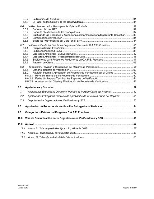 V5.1 Manual de Procedimientos para Verificadores e Inspectores de ...