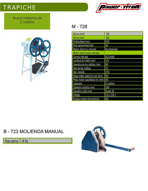 catalogo maquinaria pdf - Agro. Colombia