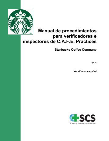 Manual de procedimientos para verificadores e inspectores de ...