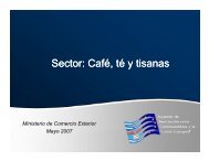 Sector: Café, té y tisanas - Acuerdo de Asociación entre ...