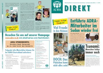 Ausgabe Mai 2005 - Adra