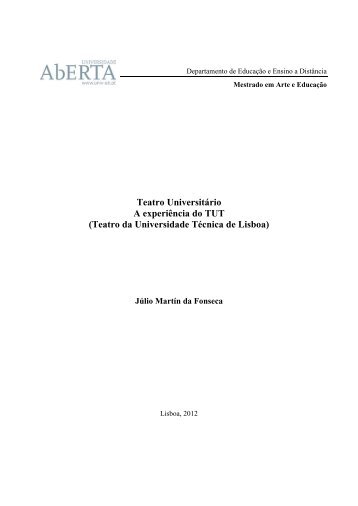 Tese Julio Martín da Fonseca.pdf - Universidade Aberta