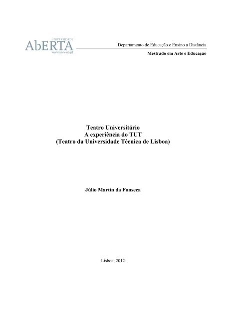 Tese Julio Martín da Fonseca.pdf - Universidade Aberta