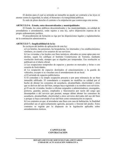 Ley General de Arrendamientos urbanos y suburbanos - Instituto de ...