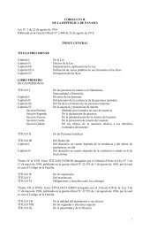 Código Civil de la República de Panamá - eRegulations Panama