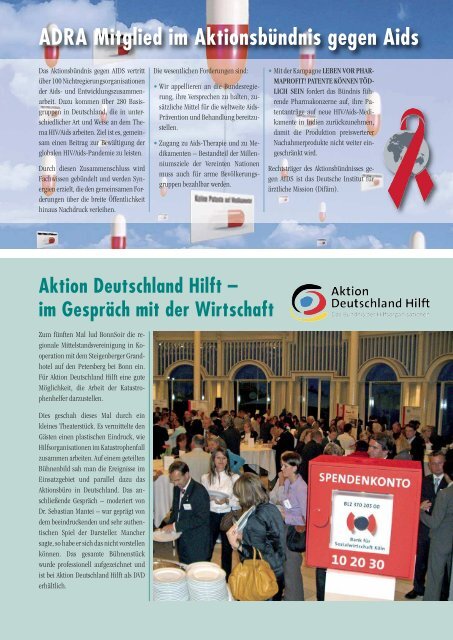 Aktion Deutschland Hilft - Adra