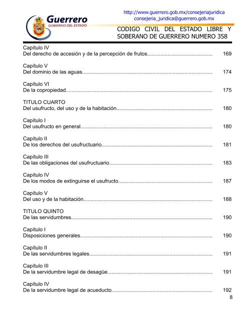 Guerrero - Código Civil - Orden Jurídico Nacional