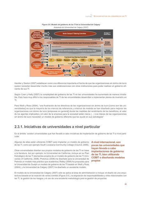 Gobierno de las TI para universidades - CRUE