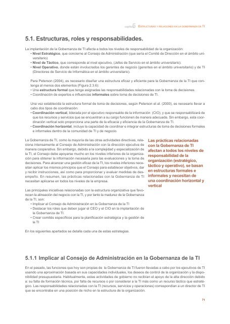 Gobierno de las TI para universidades - CRUE