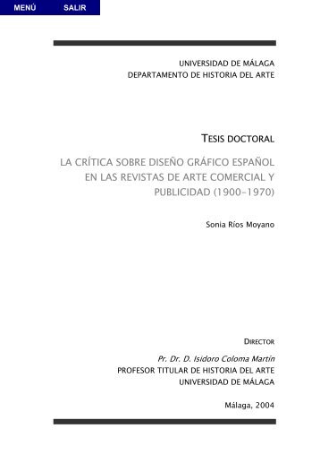 la crítica sobre diseño gráfico español en las revistas de arte ...