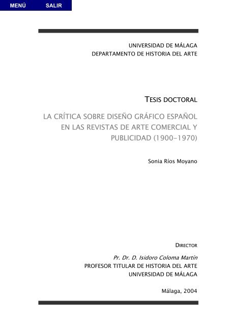la crítica sobre diseño gráfico español en las revistas de arte ...