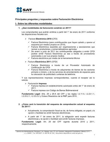 Principales preguntas y respuestas sobre Facturación ... - IDConline