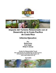 Impacto del Turismo Relacionado con el Desarrollo en la Costa ...