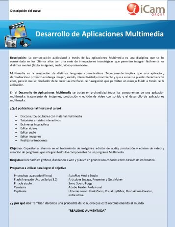 Desarrollo de Aplicaciones Multimedia - Click Computación