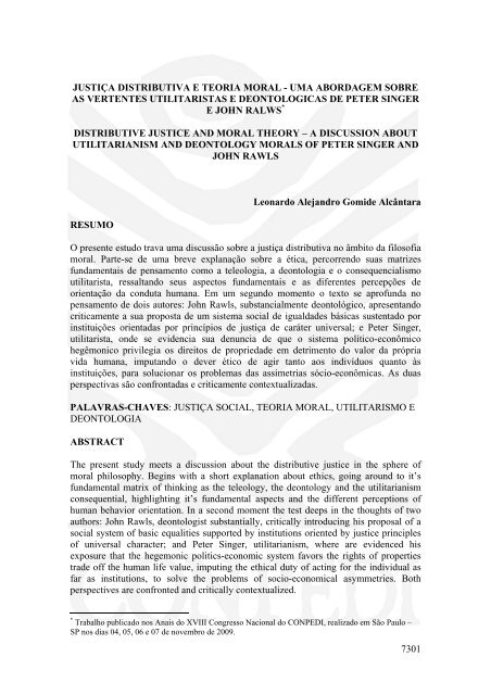 7301 justiça distributiva e teoria moral - uma ... - publicaDireito