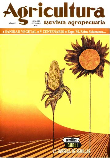 Agricultura revista agropecuaria, ISSN: 0002-1334 - Ministerio de ...