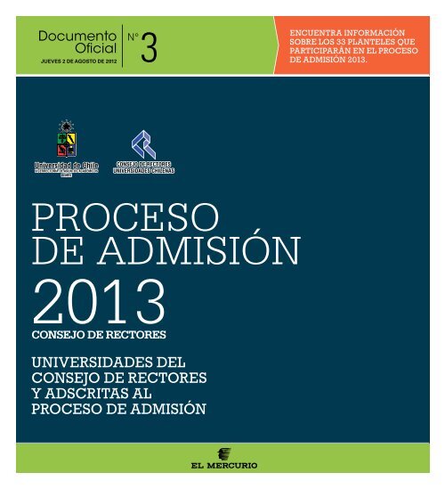 universidades del consejo de rectores y adscritas al ... - Demre