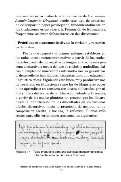 Prácticas de lectura y escritura - Universidades Lectoras