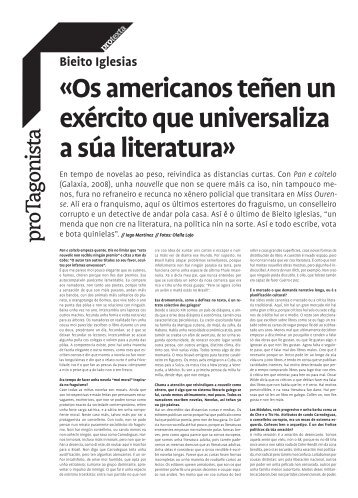 Crítica proTagonista - Asociación de Escritores en Lingua Galega