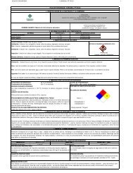 Hoja de seguridad - Toxement