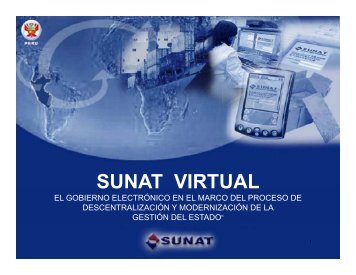 SUNAT VIRTUAL - ONGEI