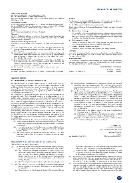 SUBSIDIARY COMPANIES - ITC Ltd