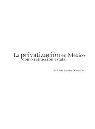 La privatización en México como retracción estatal - iapem